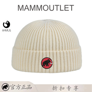 MAMMOUTLET秋冬短款圆顶流氓帽子韩版针织冷帽瓜皮帽嘻哈潮毛线帽