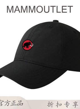 MAMMOUTLET光身纯色速干棒球帽男士高品质软顶鸭舌帽户外帽子女