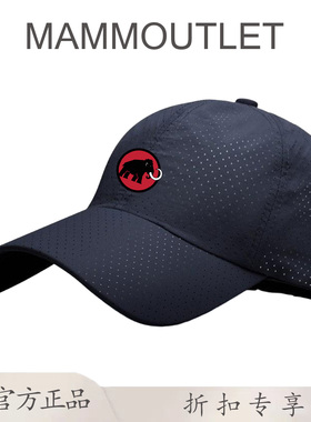 MAMMOUTLET速干帽子男夏季薄款透气防晒遮阳棒球帽休闲鸭舌帽女