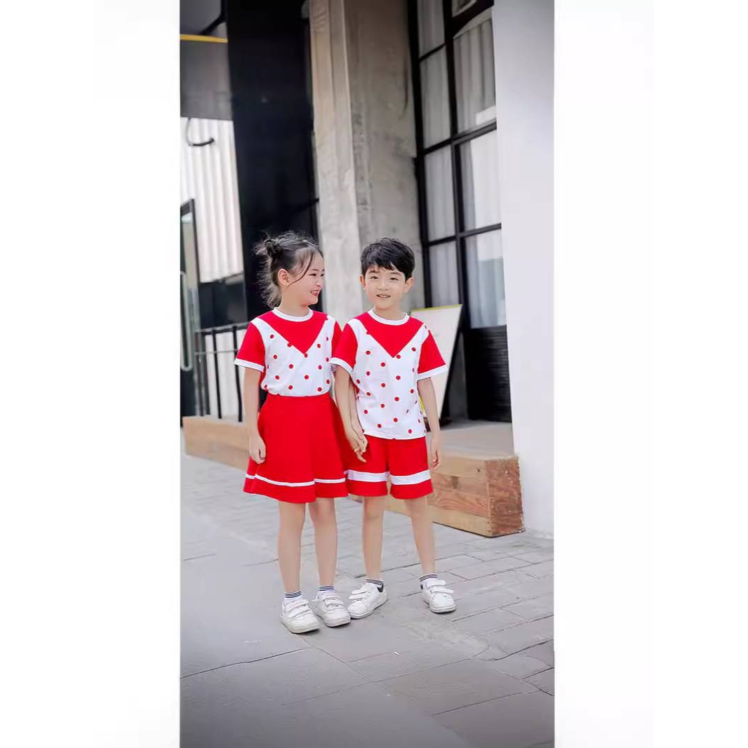 幼儿园园服儿童夏季班服幼儿园校服运动会套装短袖小学生校服订制