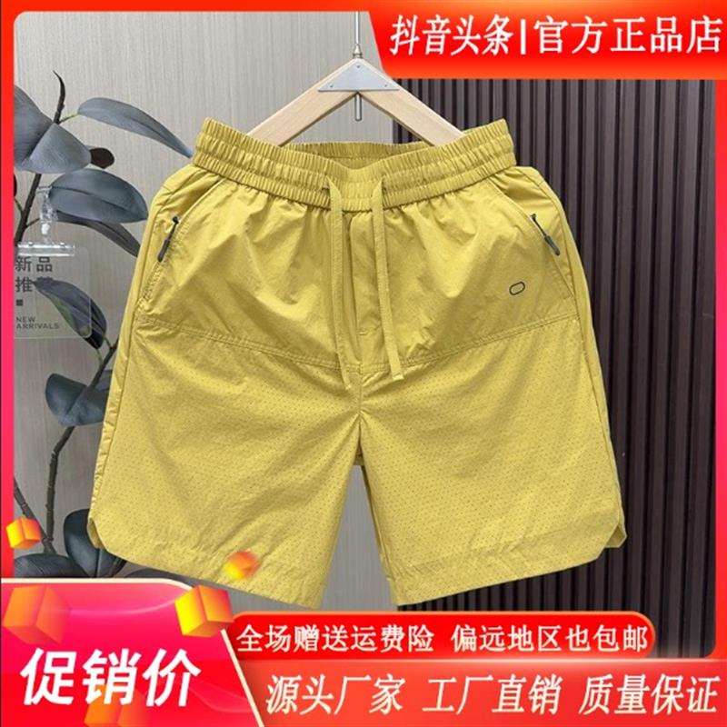 师凯服饰Amphelisia品质夏季新款速干透气网孔男百搭运动时尚短裤