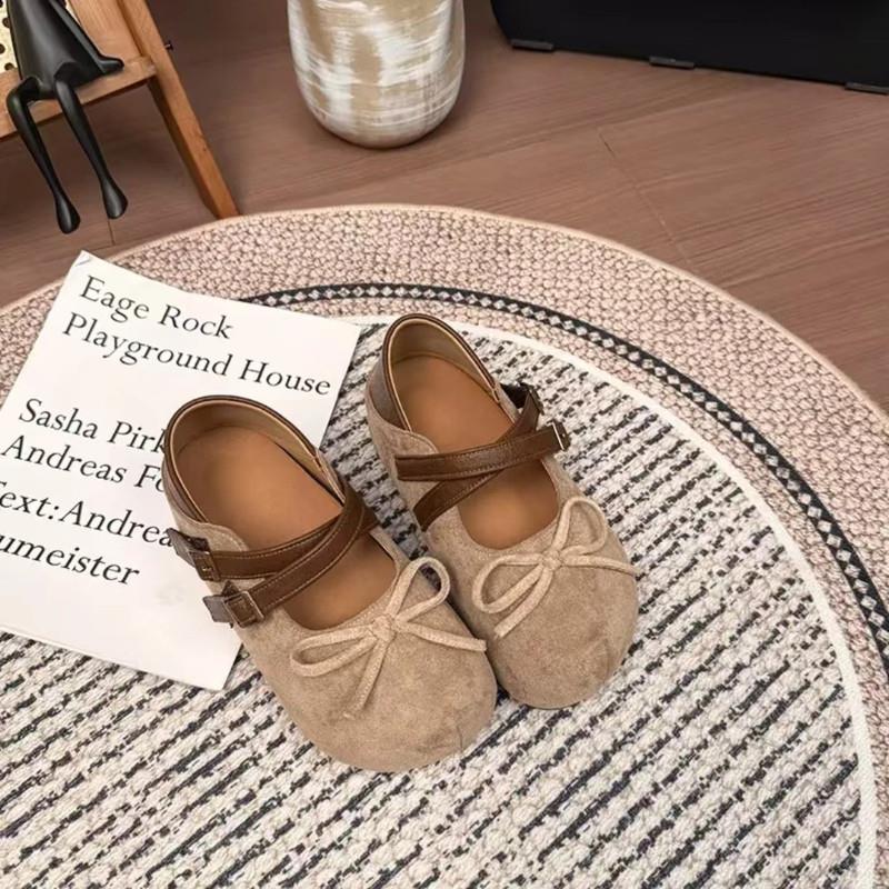 开心派棉品女鞋997秋季新款i蝴蝶结厚底内增高休闲百搭博肯鞋