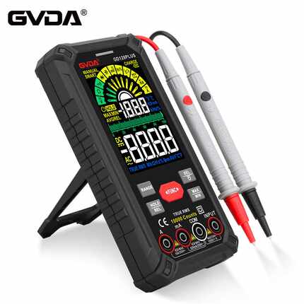 GVDA智能万用表高精度全自动数字万能表便携式多功能表
