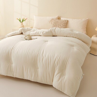 A类0%全棉大豆纯棉子被被芯拉被链子被加厚冬被春秋CIV母被夏被加