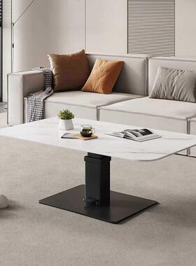 岩升降茶几餐桌两用约现代简客厅家用脚小踏式功27676能户型公寓