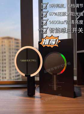 【式】化镜系列带灯台妆家桌XVW面梳妆用婚嫁