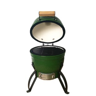 跨境13inch户外陶瓷携便烧炉烤家木炭烧烤架野餐炉用943小型烧烤