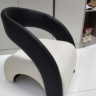 510网轻奢溜溜椅滑轮矮凳带靠背向凳子可移动轮客厅家用万红凳儿