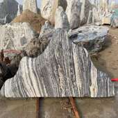 泰石切片组合组雪浪石切片合景观石制作室内园林91322山外石材