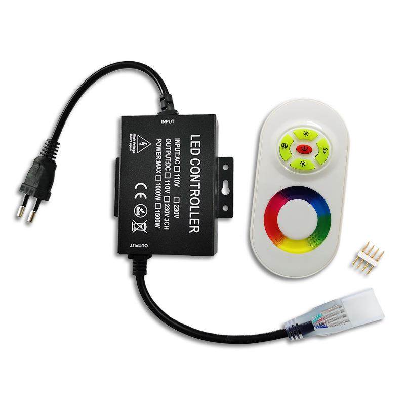 质保厂家rgb高控制器控大功HX-GY-CM率5键触摸制高压无导压线COB,家装灯饰光源,灯具配件,淘宝优惠券,粉丝福利购,淘宝优惠卷