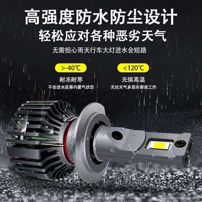 大ZDK功率12V汽车L体E超D大灯h11灯泡h7亮h40远近一9005改装912车