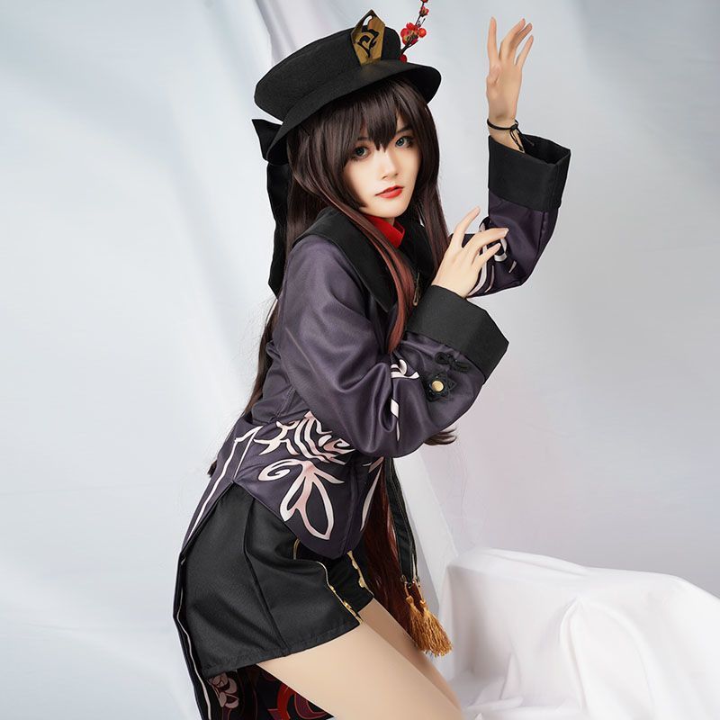 原神cosplay衣服女胡桃服cos大码全套C服原神cos服梅花动漫游戏服