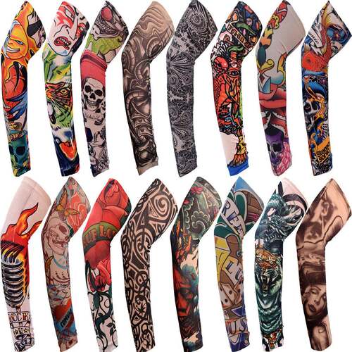 10 Pack UV Protection Ice Silk Arm Sleeves – Breathable