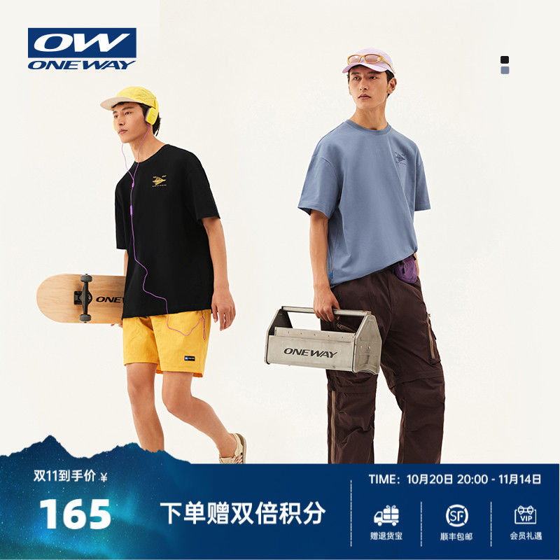ONEWAY夏季情侣短袖T恤