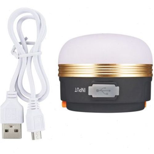 超亮户外多功能野营灯 磁铁应急帐篷灯 USB充电迷你手电筒露营灯