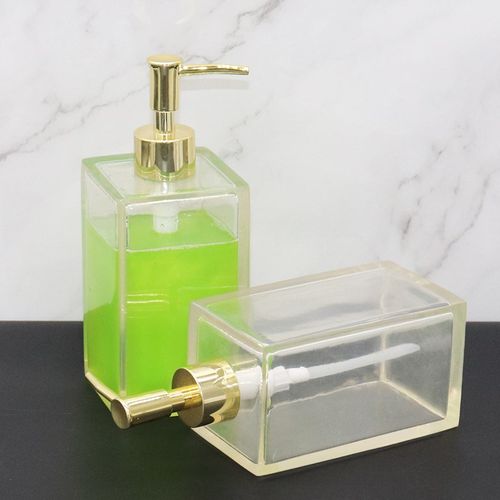 高端美容院分装按压式瓶子商用酒店沐浴露洗手液瓶洗发水空瓶透明