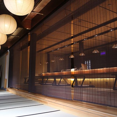 窗帘卷帘日式细拉遮光遮阳家用办公室升降阳台拉门帘装饰隔断竹帘