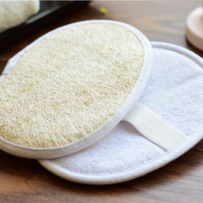 Natural Loofah Bath Shower Sponge Body Scrubber Exfoliator