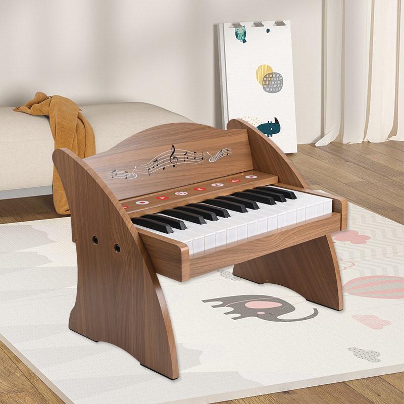 兒童木質小鋼琴25鍵多功能電子琴