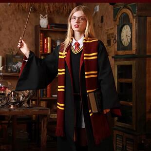 哈利波特学院长袍霍格沃茨环球影城魔法袍巫师袍万圣节衣服装斗篷