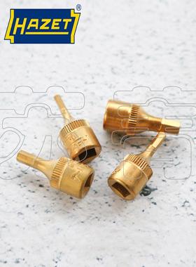 原装德国进口哈蔡特HAZET六角套筒起子头 1/4四方头驱动8501系列