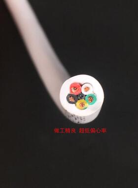 白色护套RVV2芯3芯4芯0.5 0.75平方信号线5芯1平方1.5电源控制线