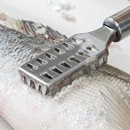 不锈钢鱼鳞刨刮鳞器刮鱼鳞神器家用厨房杀鱼工具手动打鱼鳞去鱼鳞