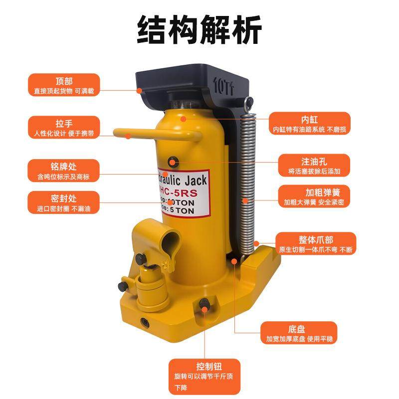 爪式千斤顶液压立式5t10吨低位重型鸭嘴起道机手动20T0t油压跨顶,搬运/仓储/物流设备,其他起重搬运设备,淘宝优惠券,粉丝福利购,淘宝优惠卷