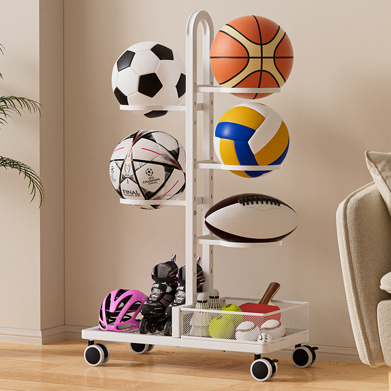 篮球收纳架家用球类收纳神器