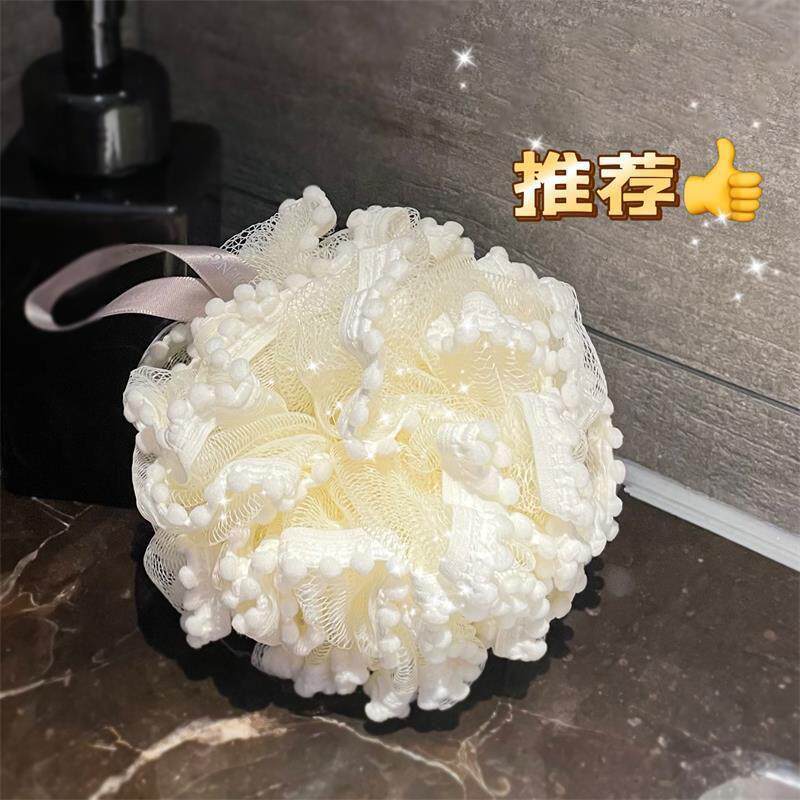新款沐浴球轻奢不散花耐用成人浴