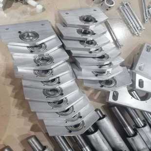 kn95口罩机配件料架 整套尼龙顶锥大量现货 一拖二 过料架轴承组装