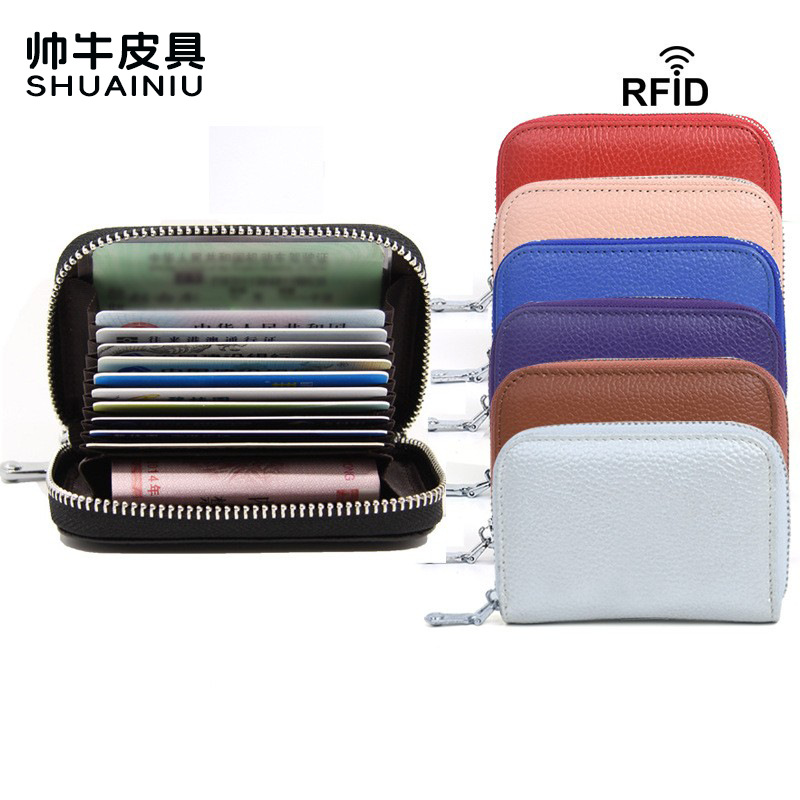 跨境风琴拉链卡包多卡位R