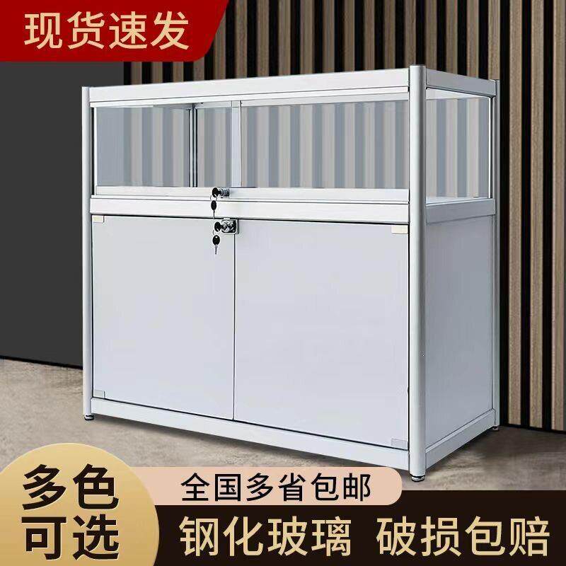 饰品柜台首饰玻璃展柜样品展示柜珠柜台手机柜商店货架可移动