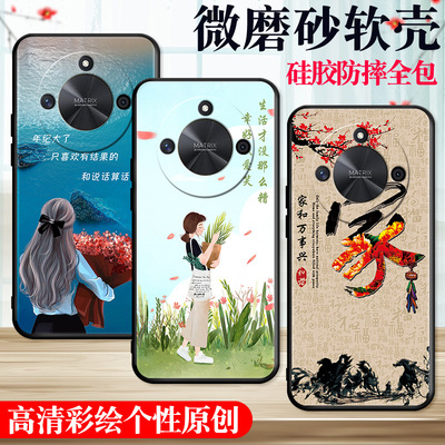 适用荣耀X50GT手机壳X5OGT保护XGT套HONORX华为X50G丅CT外壳XT叉T