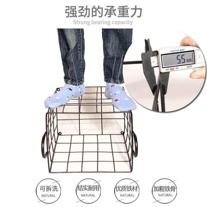 金属瑜伽垫收纳筐瑜伽垫收纳篮健身器材运动器材收纳筐带轮收纳架