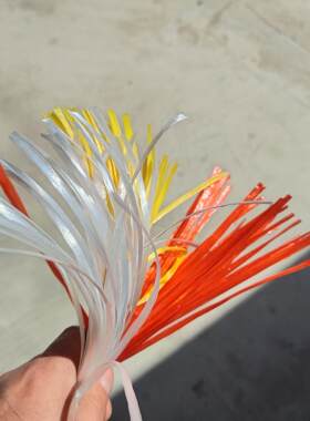 裁剪白色尼龙绳球塑料打包绳捆扎绳塑料绳防滑球捆扎绳发泡球彩球