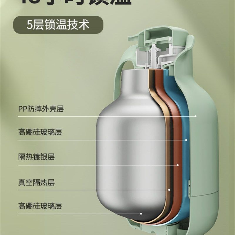 保温壶家用暖壶结婚餐厅饭店学生宿舍玻璃内胆大容量暖水瓶热水瓶