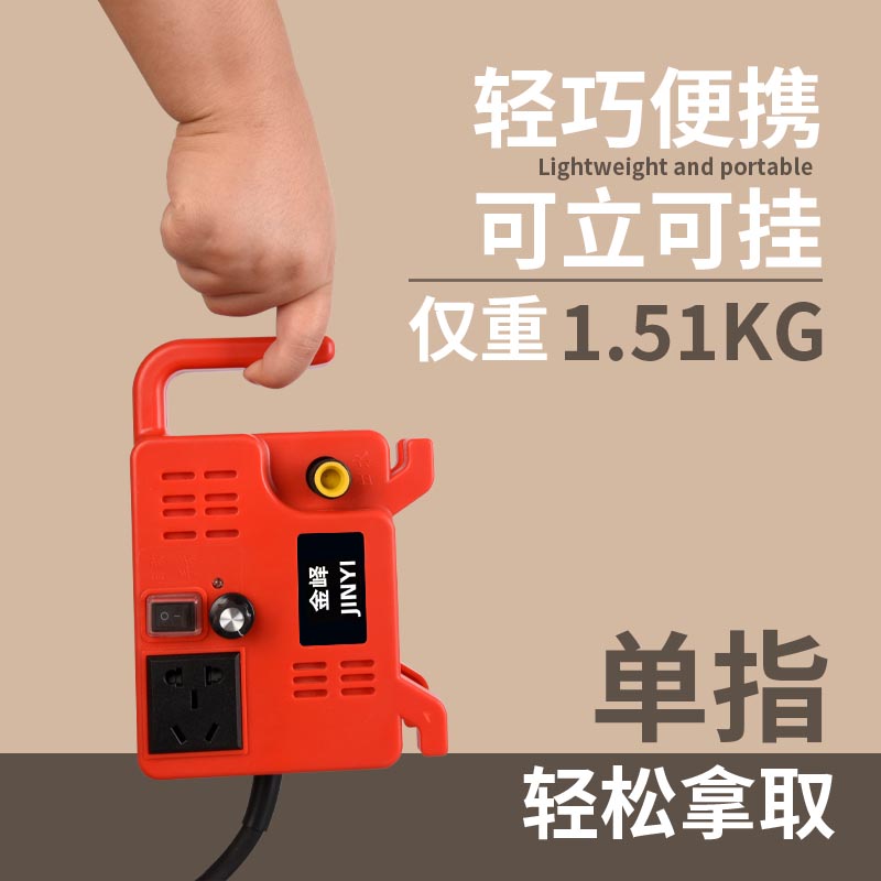 智能联动水泵开槽机水钻切割供水泵高扬程自吸泵角磨开槽加水电动