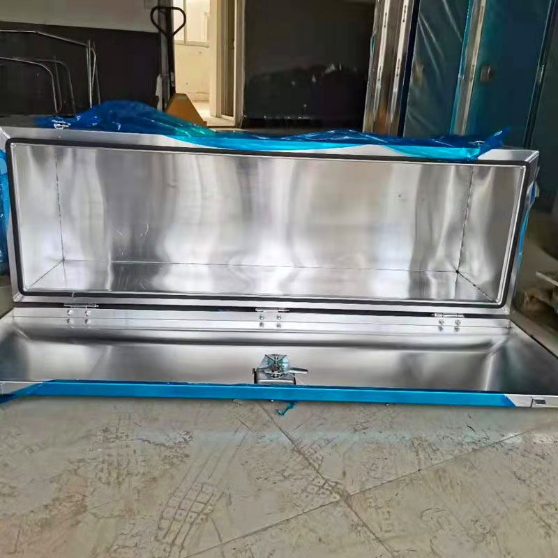 半挂车货车铁皮铝合金工具箱罐货车外挂防水防锈加厚满焊大工具箱