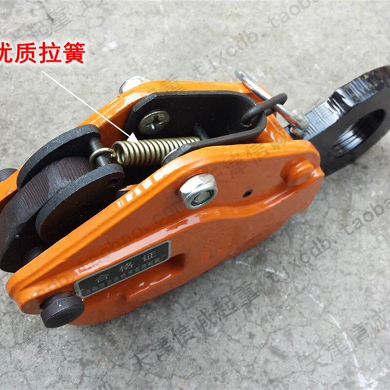 CDH竖吊钢板起重钳板夹夹具垂直吊起重吊卡吊钳钢板钩子1t-10包邮