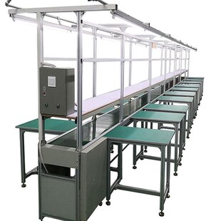 流水线工作台面板带灯皮带防静电配件车间重型流水线输送带传送带