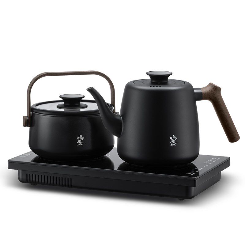 鸣盏全自动底部上水电热水壶嵌入式茶台一体电陶炉泡茶专用煮茶器