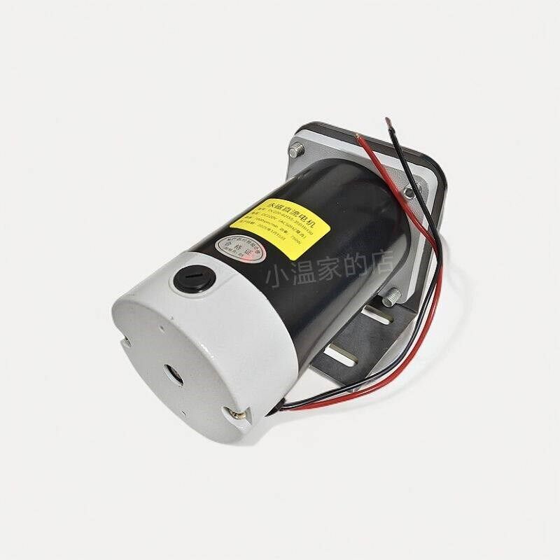 直流220V650W750W电机无极调速正反转小车床台磨切割机大功率电机