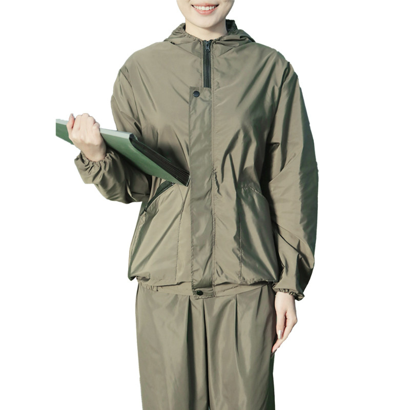 防尘服分体带帽工作服劳保防护服透气打磨防水男女迷彩非静电衣服