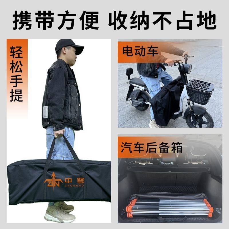 中弩蜘蛛腿工作台木工接料架铝合金折叠伸缩操作台多功能瓦工架子