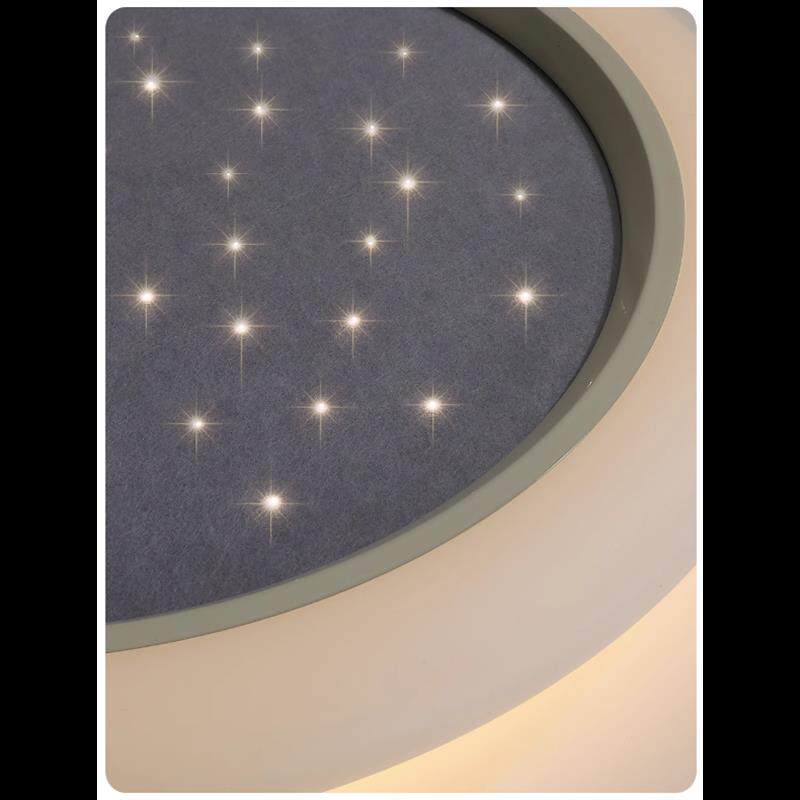星仪现代个性创意卧室吸顶灯星空2025年新款护眼主卧儿童房间灯具