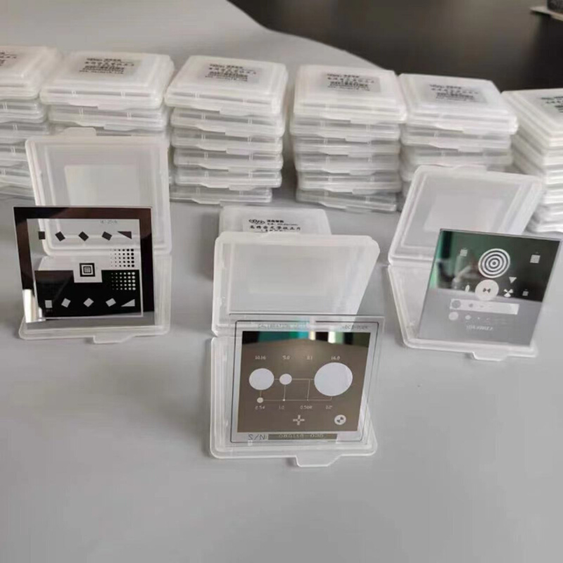 科曼尼2.5次元玻璃校正片/二次元标准件/光学标准校/校准块棋盘格