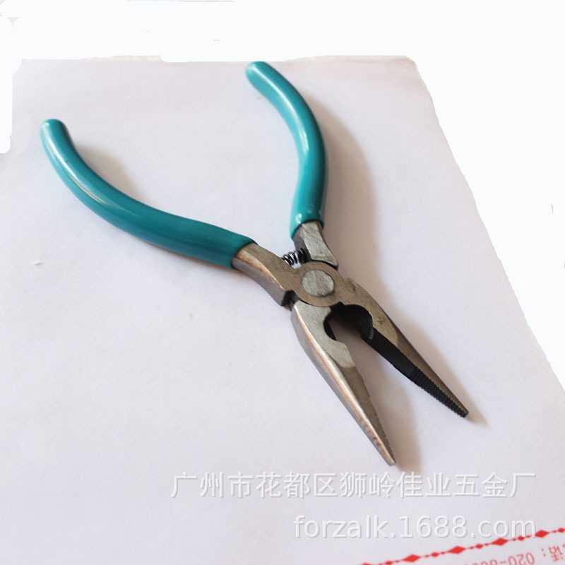 小钳子夹五金工具手工手作包包DIY制作工具夹链条5寸小型按压钳