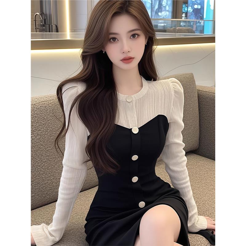 包臀连衣裙春装女款2025年新款今年流行爆款超火独特漂亮气质裙子
