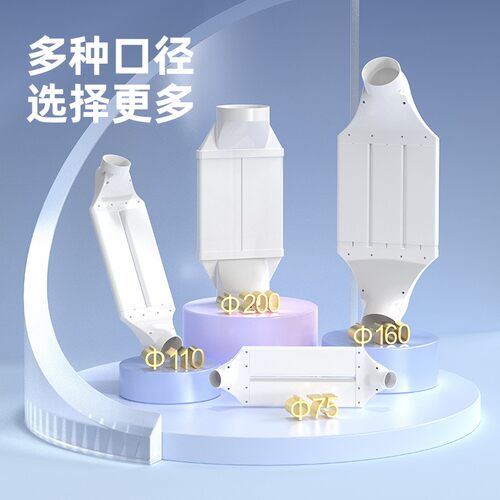 新F79SSHH6风系免统过梁器VC管S扁管通风管道风管AB横梁过P渡过弯